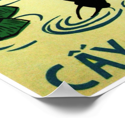 米を栽培するベトナムファーム農業プロパガンダ ポスター (角)