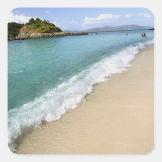 米カリブのヴァージン諸島、セントジョン スクエアシール (正面)