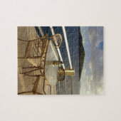 米カリブのヴァージン諸島、セントトーマス。表示 ジグソーパズル (横)