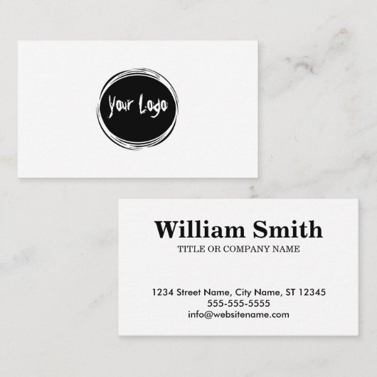 米スタンダード 8.89cm x 5.08cm 名刺 (正面/裏面)