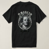 米ドルのTシャツ Tシャツ (デザイン裏面)