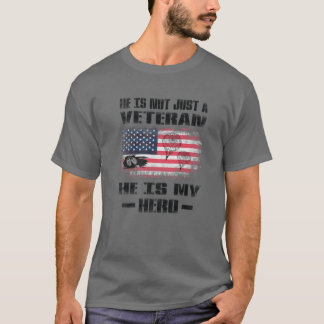米パラトローパー退役軍人は英雄空挺軍 Tシャツ