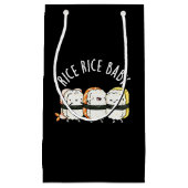 米ベビーおもしろいすしフードプンダークBG スモールペーパーバッグ (正面)