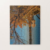 米ミネソタ湖。 ジグソーパズル (縦)