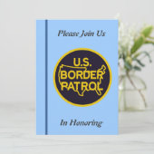 米下宿機巡視退職招待状 招待状 (スタンド正面)