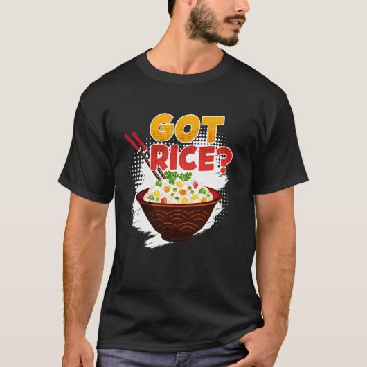 米中国の米得アジアのスナックファン中国Fa Tシャツ (正面)