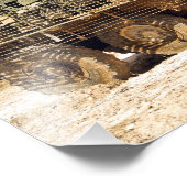 米兵はアフガニーで戦闘監視を行う フォトプリント            (角)