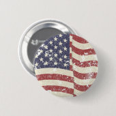 米動揺して国国旗 缶バッジ (正面&裏面)