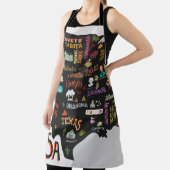 米図解入りの、写真付きの国の地図。州と エプロン (インサイチュ)