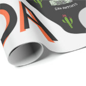 米図解入りの、写真付きの国の地図。州と ラッピングペーパー (ロールコーナー)