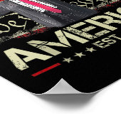 米国おもしろいのトランプ湾Est 2025米国アメリカ ポスター (角)