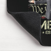 米国おもしろいのトランプ湾Est 2025米国アメリカ マウスパッド (コーナー)