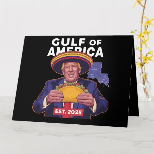 米国おもしろいトランプ湾2025トランプ カード (黄色い花)