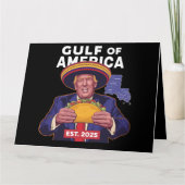 米国おもしろいトランプ湾2025トランプ カード (正面)