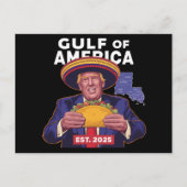 米国おもしろいトランプ湾2025トランプ ポストカード (正面)