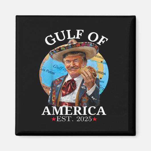 米国おもしろいトランプ湾2025トランプ マグネット (正面)