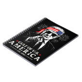 米国おもしろいトランプ湾2025年7月4日 ノートブック (左側)