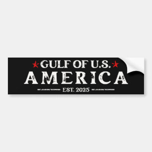 米国おもしろいトランプ湾2025年7月4日 バンパーステッカー