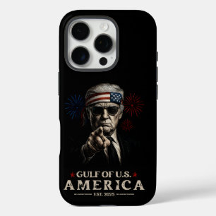米国おもしろいトランプ湾2025年7月4日 iPhone 16 PROケース