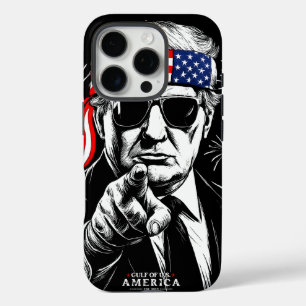 米国おもしろいトランプ湾2025年7月4日 iPhone 16 PROケース