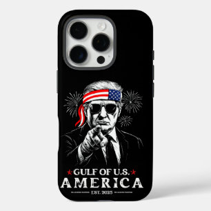 米国おもしろいトランプ湾2025年7月4日 iPhone 16 PROケース
