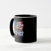 米国おもしろい史先生17年以来お茶をこぼしていた マグカップ (正面左)