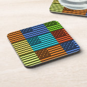 米国おもしろい国旗 コースター (左側)