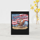 米国おもしろい湾からのトランプの挨拶 カード (黄色い花)