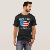 米国おもしろい湾2025愛国的レトロVin Tシャツ (正面フル)
