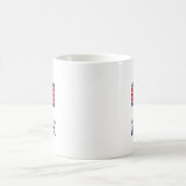 米国おもしろい湾7月4日 コーヒーマグカップ (中央)