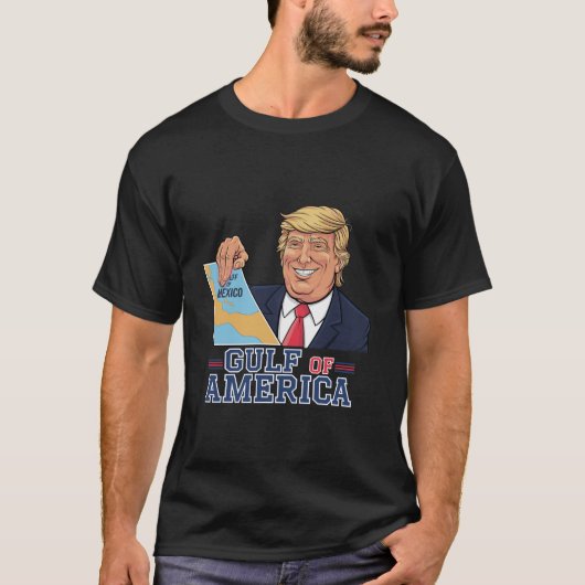 米国おもしろい湾7月4日 Tシャツ (正面)