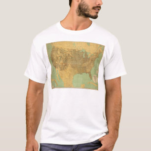 米国および領域 Tシャツ