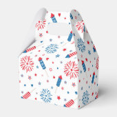 米国お祝い愛国的な切妻ボックスアメリカン フェイバーボックス (裏面サイド)