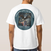 米国が行動を起こすスポーティT Tシャツ (裏面)