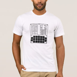 米国でなされるアポロDSKY指導コンピュータTシャツ Tシャツ