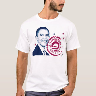 米国でなされるオバマ- Tシャツ