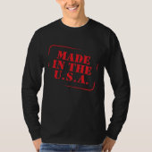 米国で作られる Tシャツ (正面)