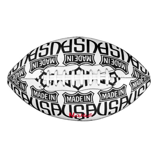 米国で作成Thunder_Cove アメリカンフットボール (正面)