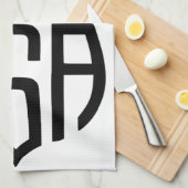 米国で作成Thunder_Cove キッチンタオル (四つ折り)