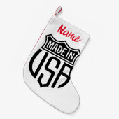 米国で作成Thunder_Cove スモールクリスマスストッキング (正面 (吊り時))