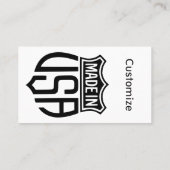 米国で作成Thunder_Cove 名刺 (裏面)