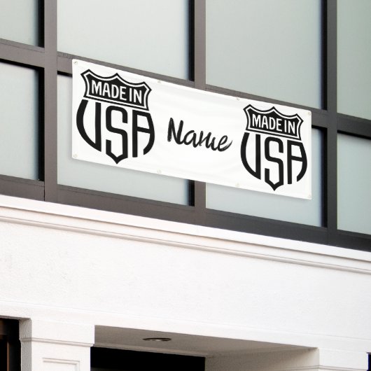 米国で作成Thunder_Cove 横断幕 (ビルの外側)