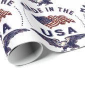 米国で米国製ヴィンテージ ラッピングペーパー (ロールコーナー)