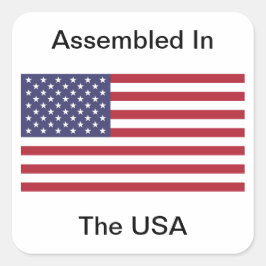 米国で組み立てられる スクエアシール