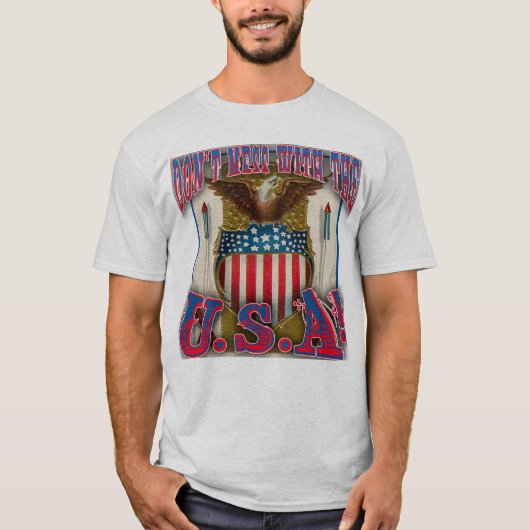 米国と台なしにしないで下さい! Tシャツ (正面)