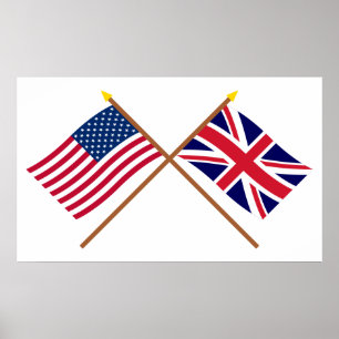 米国と国統一されたが国旗を越えた ポスター