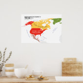 米国によると北米 ポスター (キッチン)