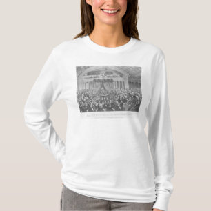 米国に演説しているダニエル・ウェブスター Tシャツ