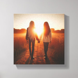 米国に食われる キャンバスプリント