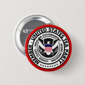 米国のお茶会ボタン 缶バッジ (正面&裏面)